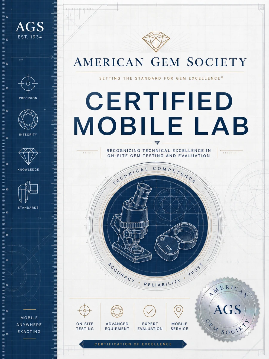 Certified Mobile Lab credential certificate